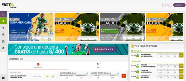 RETAbet comienza operaciones en Perú