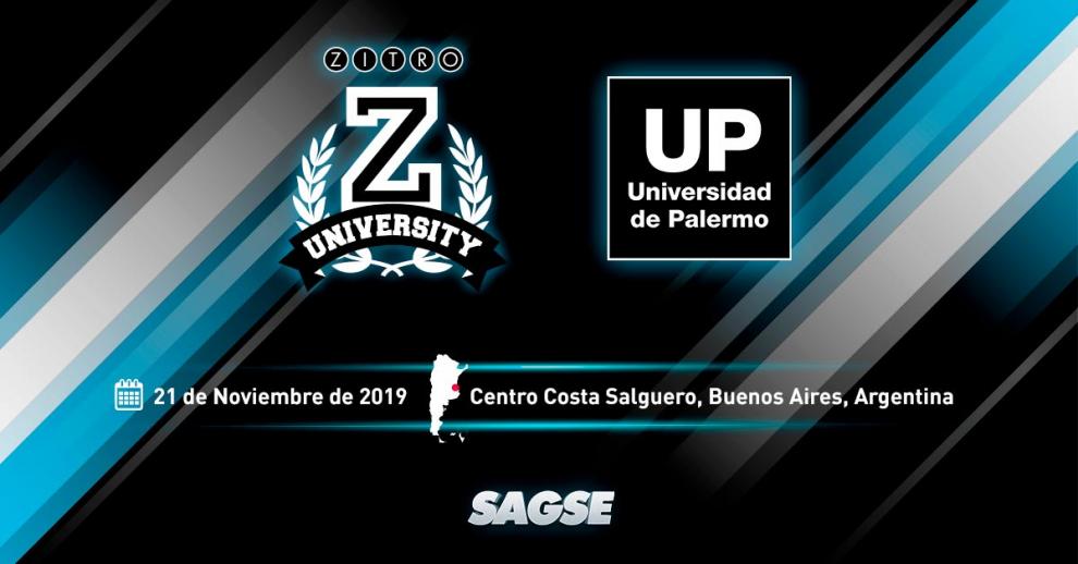 Zitro University ofrecerá una sesión en SAGSE 2019 eon la colaboración de la Universidad De Palermo