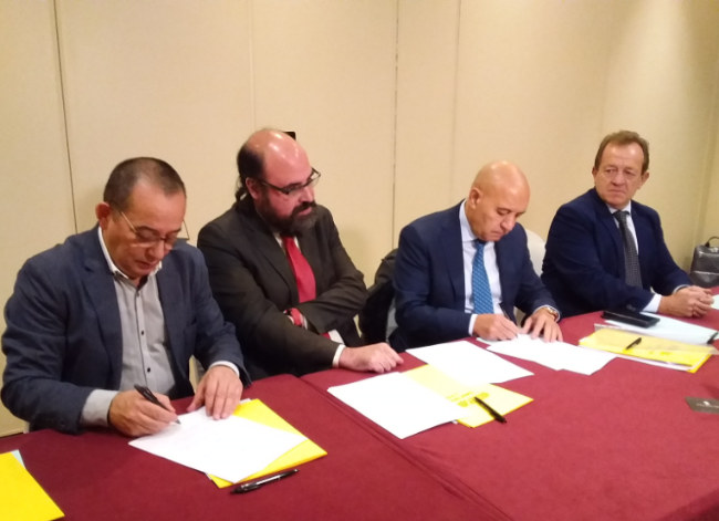  BALLESTEROS firma un convenio con 3 importantes acuerdos de colaboración con FECYLJAR a través de la Fundación Social de Bingos de Castilla y León 

