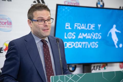 Juan Espinosa manifiesta su implicación total para luchar contra el fraude y los amaños en la jornada de la AFE