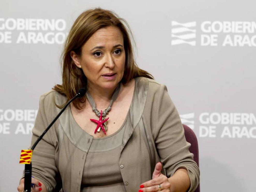 La consejera de Presidencia y Relaciones Institucionales, Mayte Pérez