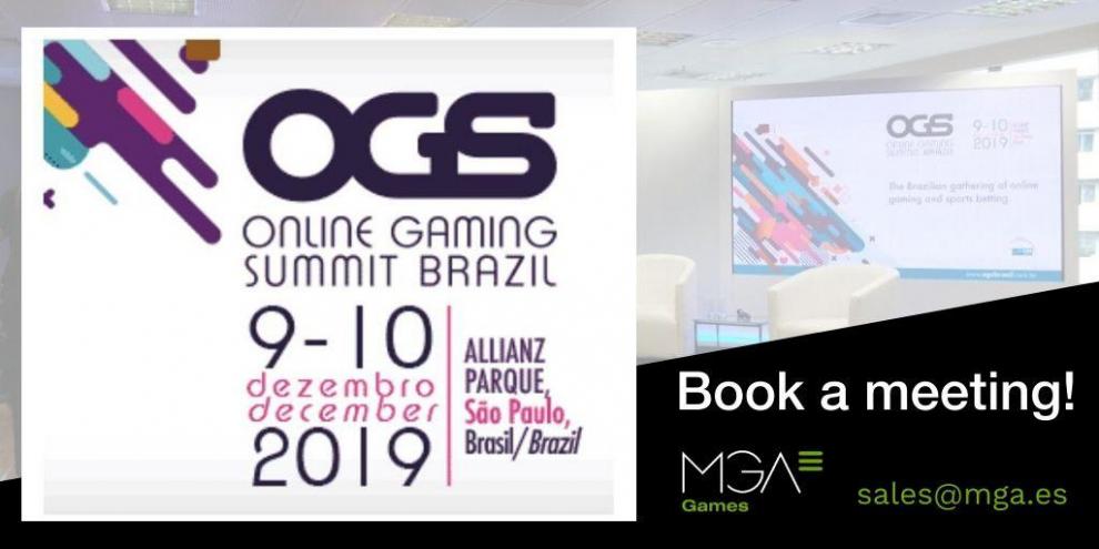 MGA Games, destacada presencia en el OGS de Brasil