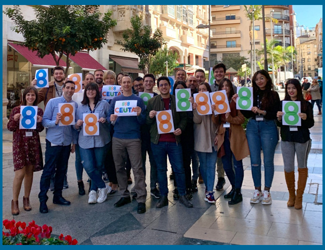 888 ya opera desde sus nuevas oficinas en Ceuta
