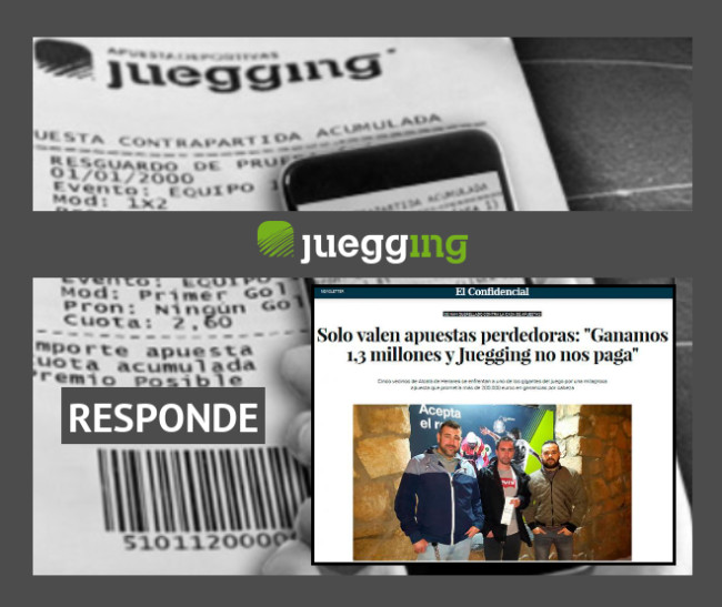 El Confidencial publica la respuesta de Juegging a una noticia parcial y sectaria 
