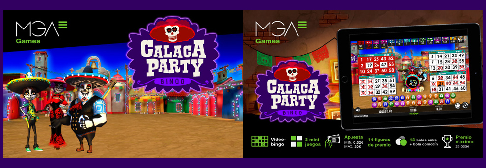 Porqué el nuevo videobingo Calaca Party de MGA GAMES puede ser el mejor del mercado (VÍDEO)