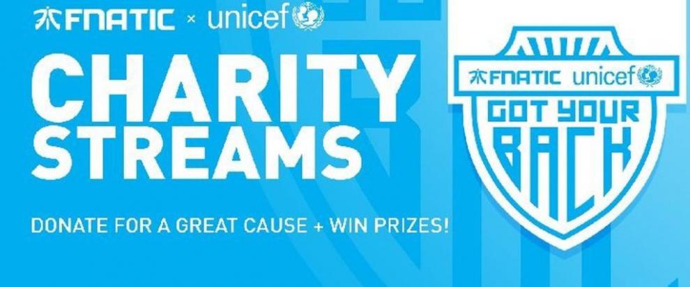 La organización de eSports Fnatic firma una alianza con UNICEF 