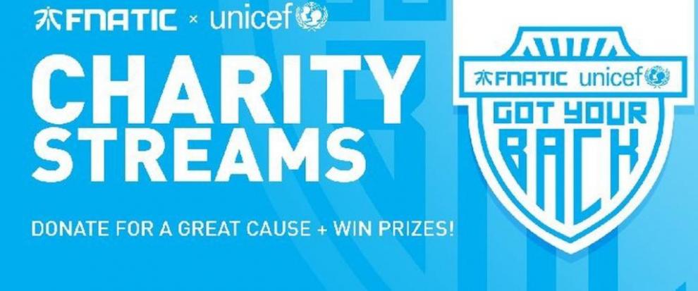 La organización de eSports Fnatic firma una alianza con UNICEF