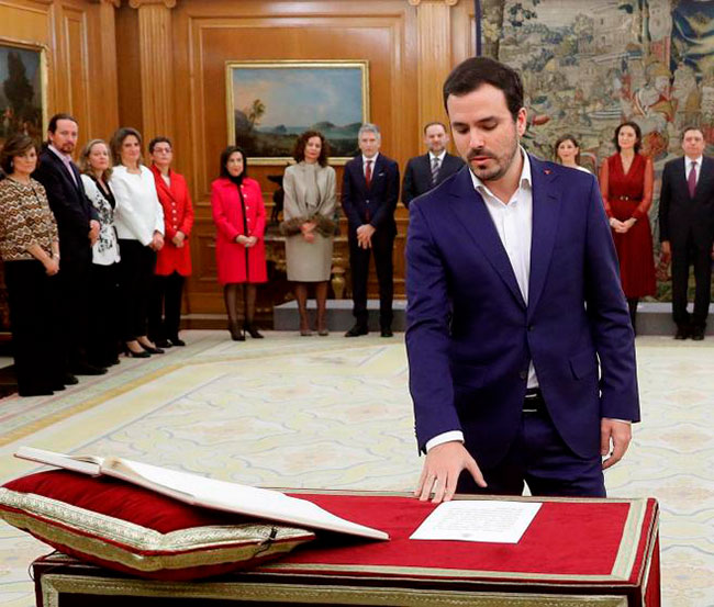 Ministerio de CONSUMO: Estas son las competencias sobre Juego de Alberto Garzón publicadas en el BOE
