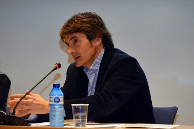 Carlos Duelo durante su intervención en el XIV Congreso de Acencas