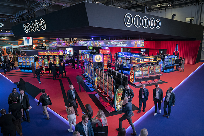 Stand de ZITRO en el ICE Totally Gaming 2020