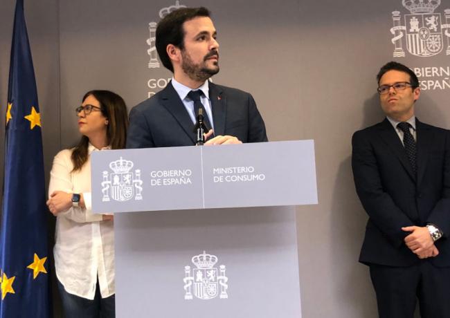 Apuntamos las medidas más destacadas anunciadas por el Ministro de Consumo
