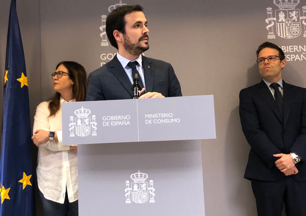 Apuntamos las medidas más destacadas anunciadas por el Ministro de Consumo
