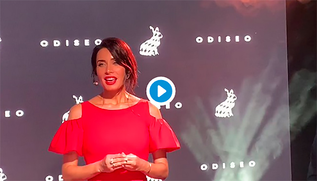 ESPECTACULAR PRESENTACIÓN PILAR RUBIO en VÍDEO: "ODISEO supera todas nuestras expectativas"