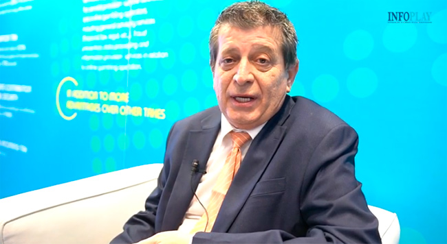 Enrique Reyes, en vídeo desde la Feria de Londres: "Ya son 22 empresas las que están operando desde Ceuta y las que vendrán..."
