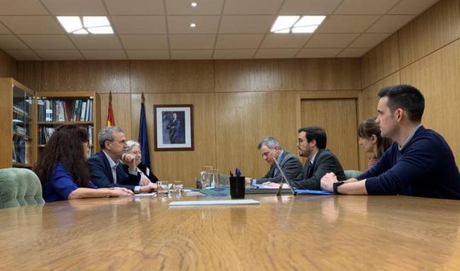 Reunión entre el ministro Alberto Garzón y organizaciones que representan a los consumidores