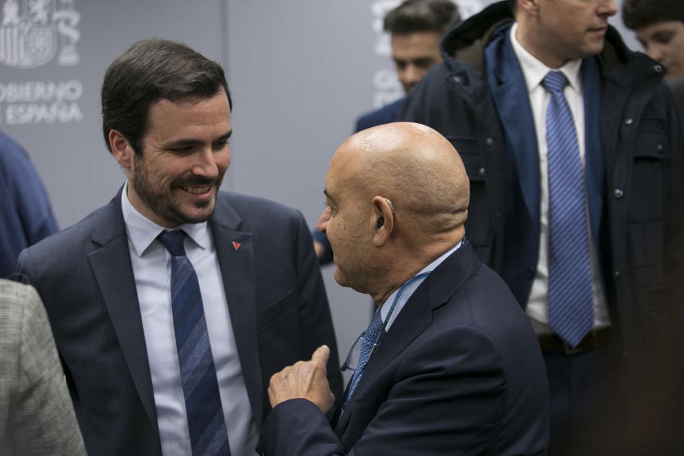 GALERÍA DE FOTOS IMPORTANTES FIGURAS DEL SECTOR Y REGULADORES AUTONÓMICOS ARROPAN AL MINISTRO EN SU RUEDA DE PRENSA