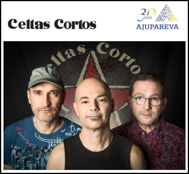 Hoy se presenta el concierto solidario del grupo Celtas Cortos a beneficio de AJUPAREVA