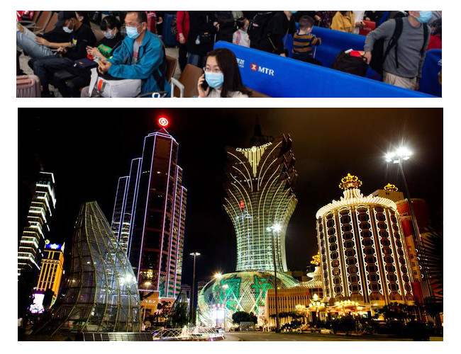 Macao cierra preventivamente sus casinos durante un mínimo de 15 días