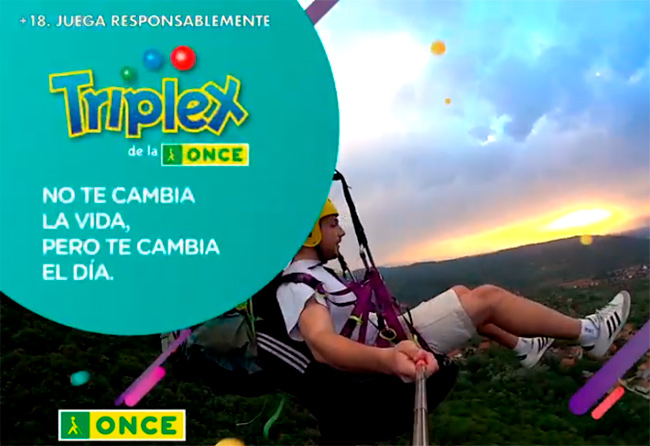 Ya tenemos aquí 3 nuevos anuncios de la ONCE... con premios de los que "te arreglan el día"