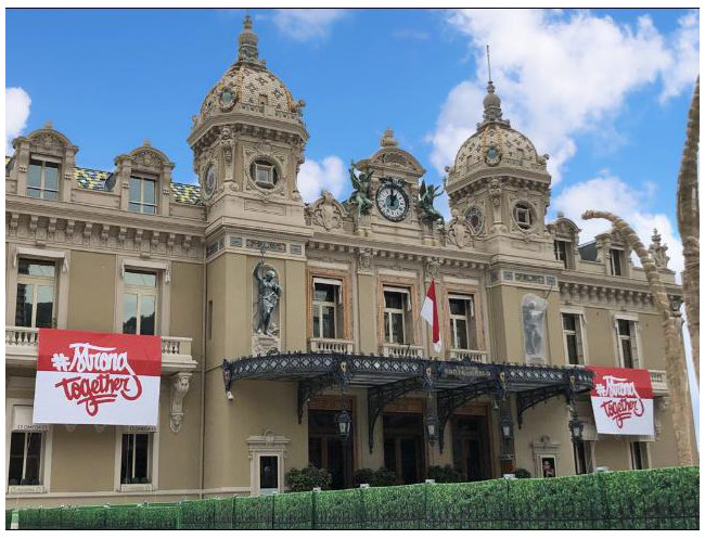 #StrongTogether: el llamamiento a la solidaridad y a estar unidos del Casino Montecarlo