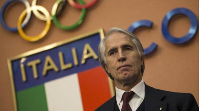 Apoyo del Comité Olímpico Italiano a la petición al Gobierno para levantar la prohibición de los patrocinios con casas de apuestas en Italia