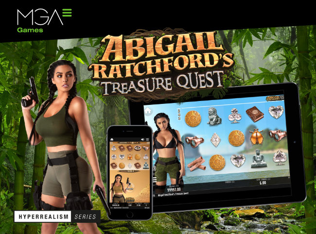 MGA Games lanza la slot de la reina de las curvas, Abigail Ratchford (VÍDEO) 
