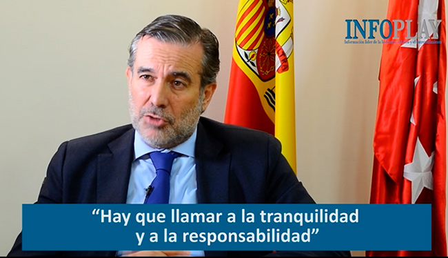  ENTREVISTA EXCLUSIVA a ENRIQUE LÓPEZ, Consejero de Interior, Justicia y Víctimas de la Comunidad de Madrid
