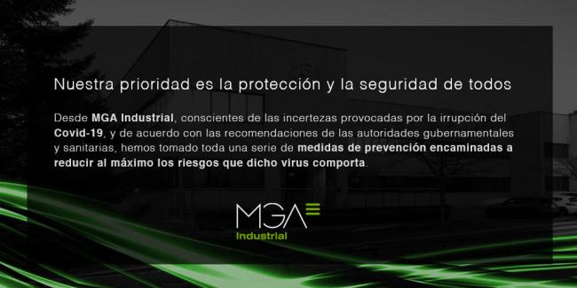 MGA Industrial se une al hastag #todosaldrabien 
