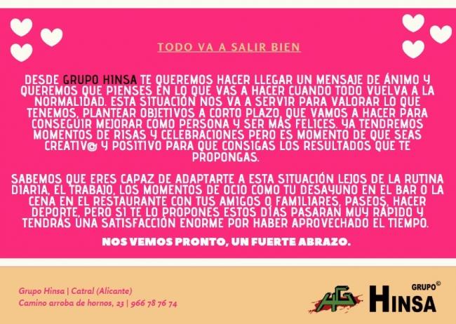 GRUPO HINSA se solidariza con la industria del juego