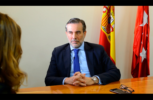 Mañana para todos ustedes, ENTREVISTA EN VÍDEO con
Enrique López, Consejero de Justicia, Interior y Víctimas de la Comunidad de Madrid