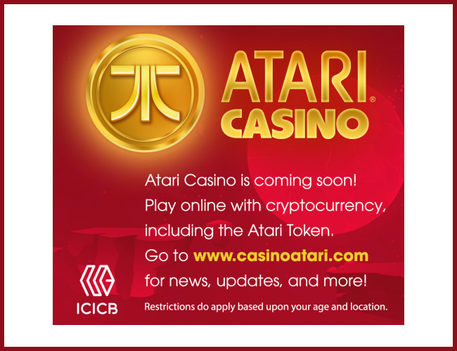 Atari lanza un casino online con criptomonedas