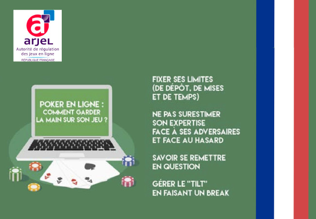 The French Regulator ARJEL publishes a guide with tips on how to stay in control of the game in confinement period