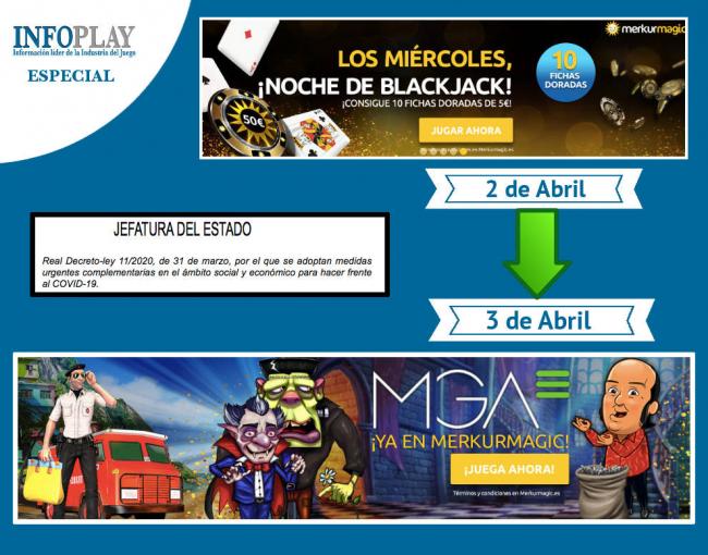 ESPECIAL EXCLUSIVO
Así han cambiado los operadores de juego online en 48 horas para adaptarse a las medidas urgentes exigidas por el Gobierno
