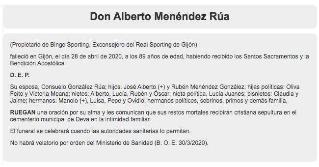 Fallece Alberto Menéndez, gran personalidad del sector asturiano