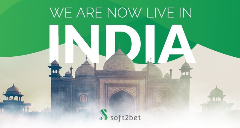 El operador online Soft2Bet irrumpe en el mercado INDIO con cuatro marcas de juego online