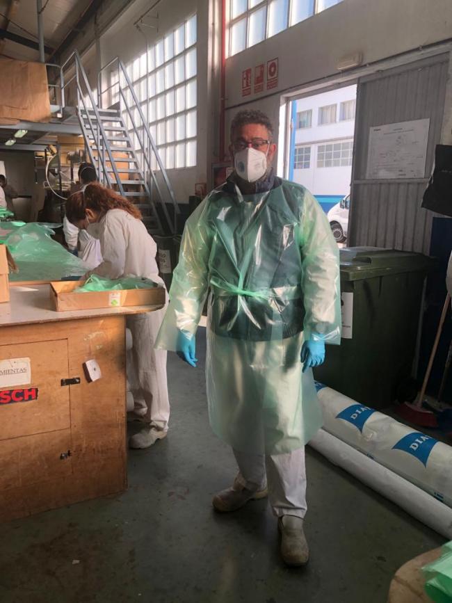 Grupo Luckia, COMAR, AGEO y ABIGA donan 10.000 elementos de protección para el personal sanitario