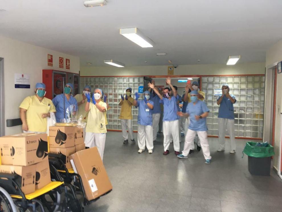 Grupo R. Franco continúa distribuyendo máscaras protectoras en hospitales de Madrid