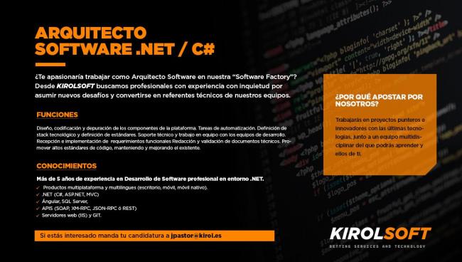 KIROLSOFT sigue creando empleo en plena crisis sanitaria