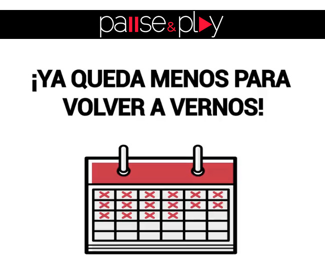 VÍDEO de Pause and Play donde adelanta las medidas sanitarias y de distanciamiento que habrá en sus locales en la inminente reapertura