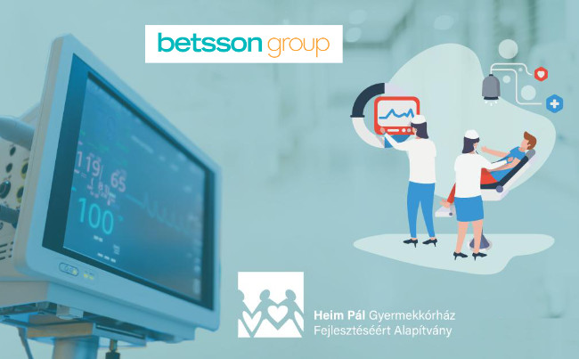  Betsson Group acquires 5 Patient Monitoring Monitors for the Foundation for the Development of the Heim Pál Children’s Hospital in Budapest