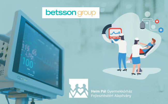 Betsson Group adquiere cinco dispositivos de monitorización de pacientes para un Hospital de Niños en Budapest