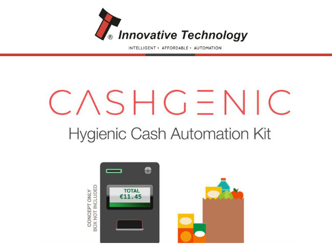 CashGenic from Innovative Technology: Hygiene and security in the use of cash

