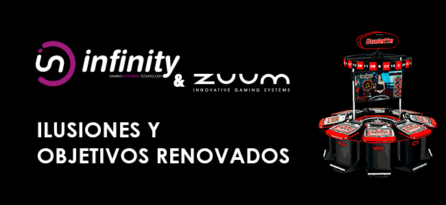 Con "ILUSIÓN Y OBJETIVOS RENOVADOS"... INFINITY GAMING estrena imagen publicitaria en INFOPLAY