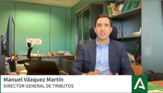 ANDALUCÍA: El director Manuel Vázquez Martín anuncia en VÍDEO las medias tributarias para relanzar la industria incluida la del juego