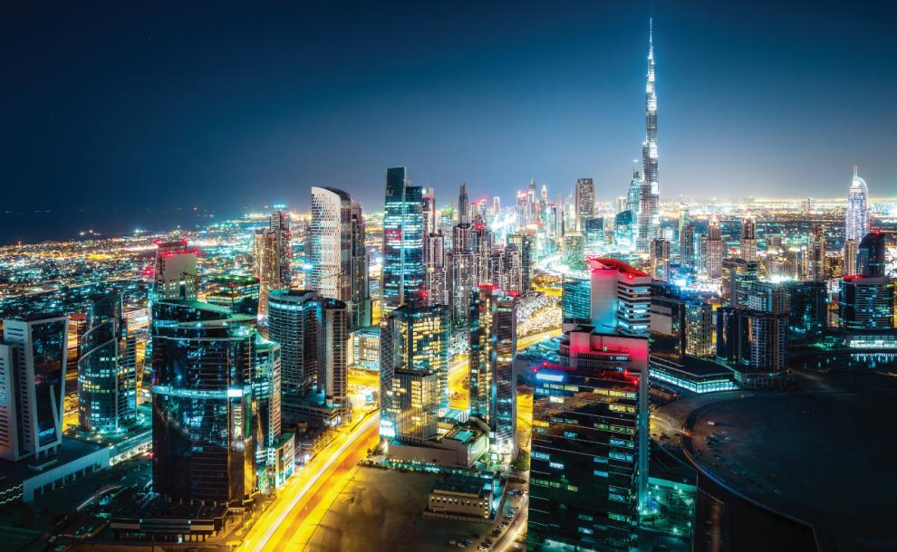 Skyline de Dubai (Fuente: Forbes)