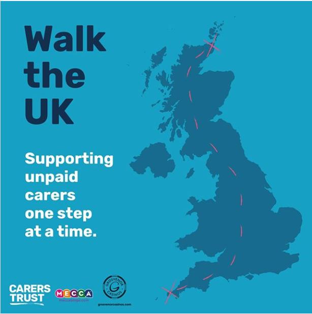 The Rank Group Hosts 'Walk the UK' to raise funds and help Carers Trust