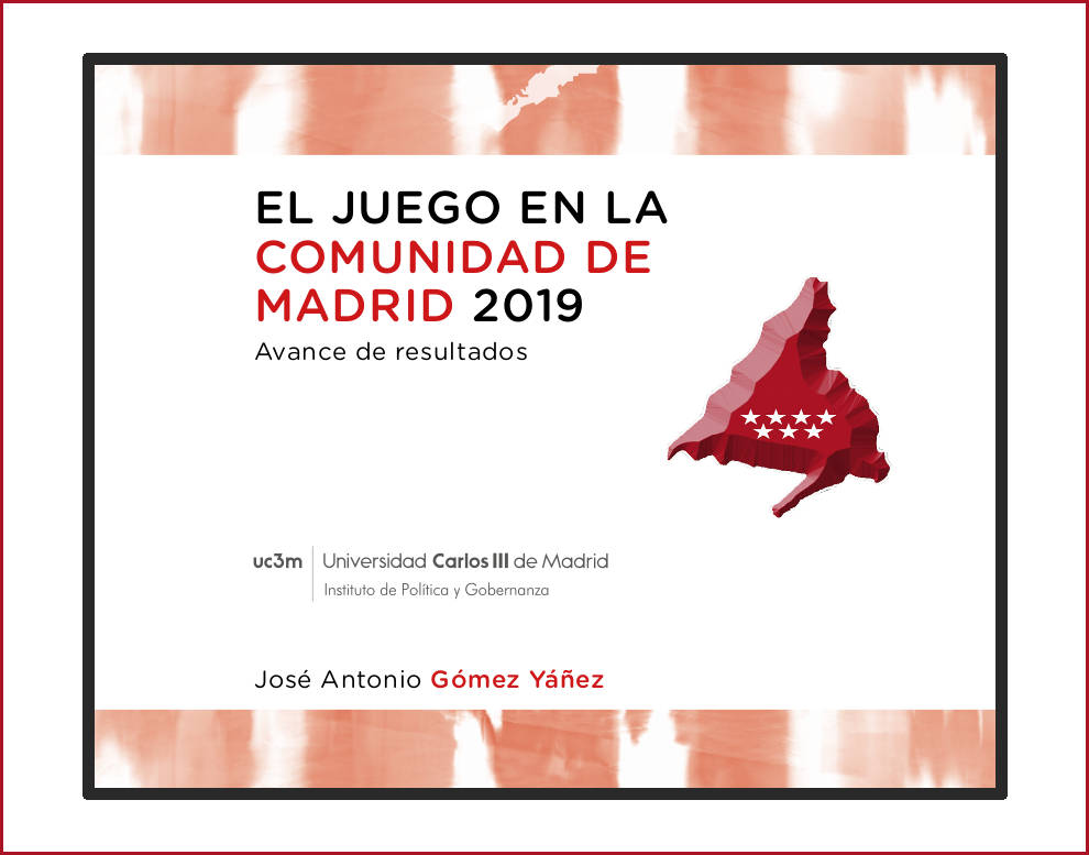 "El Juego en la Comunidad de Madrid 2020": El sector privado emplea a 8.938 trabajadores frente a los 4.773 del público, entre otros datos...