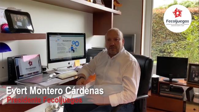 Evert Montero Cárdenas, President of FECOLJUEGOS