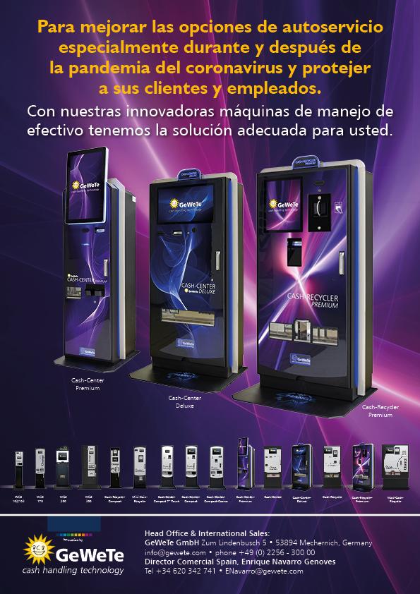 GeWete presenta las máquinas perfectas para la reapertura