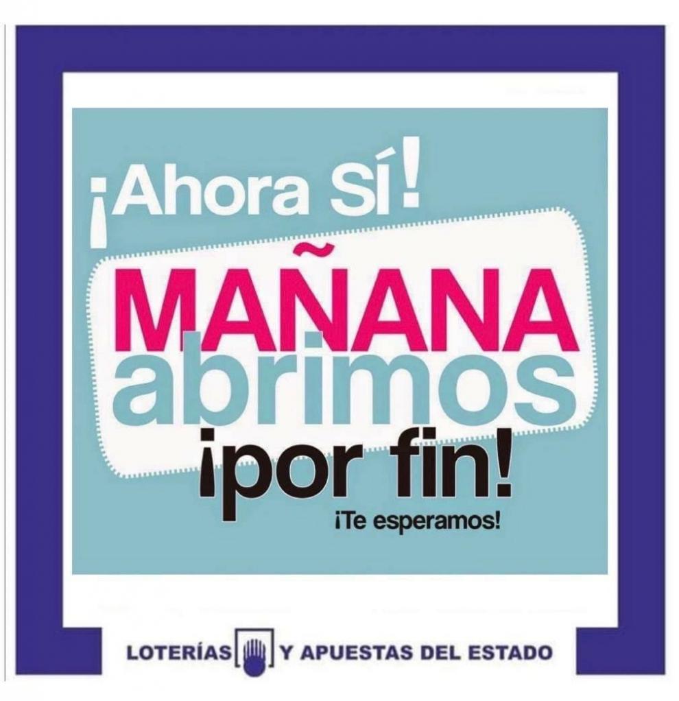 La reapertura de los locales de juego público se anuncia con júbilo... ahora esperamos la reapertura de los privados